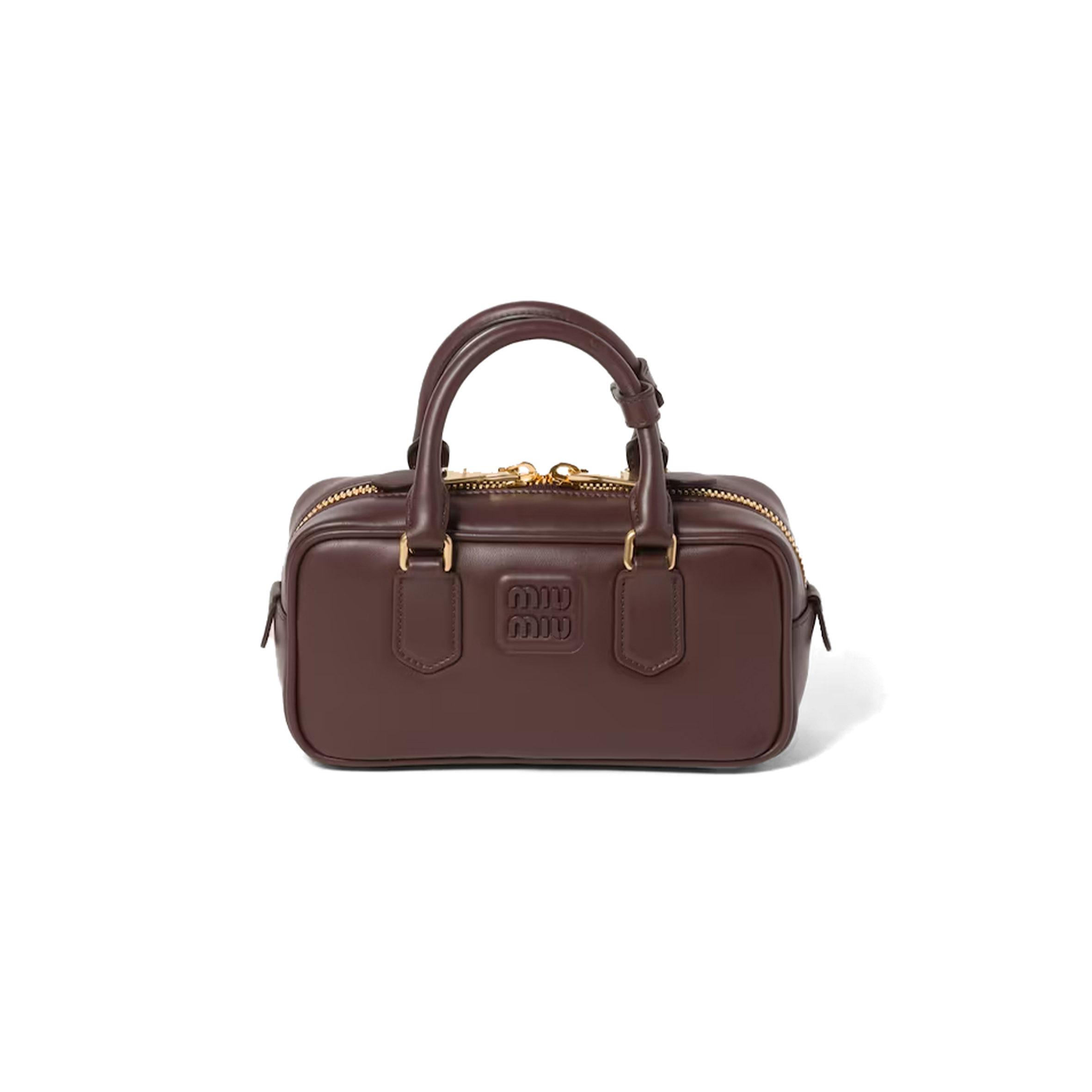 MIU MIU ARCADIE LEATHER BAG 5BB142 (22*10.5*7.5cm) MIU MIU ARCADIE LEATHER BAG 5BB142 (22*10.5*7.5cm)